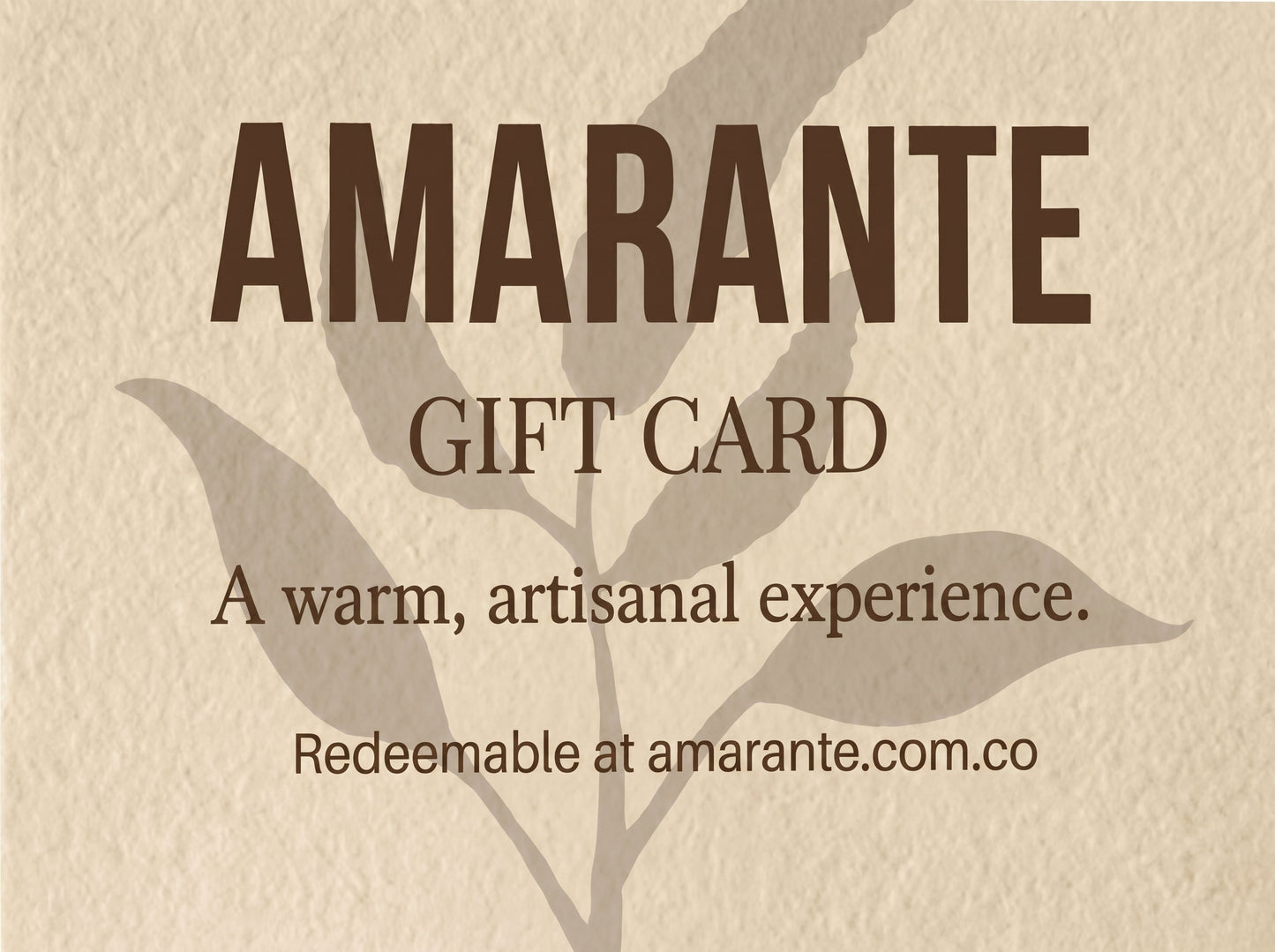 Tarjeta de Regalo