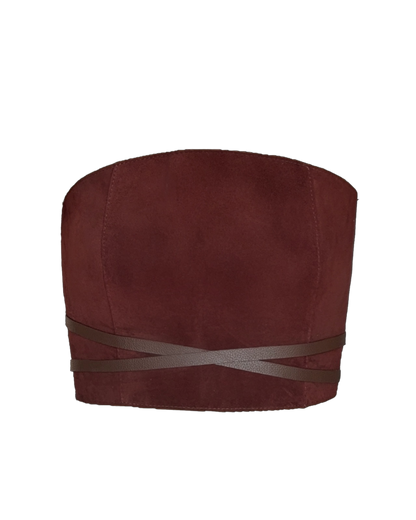 Candelaria Top Burgundy