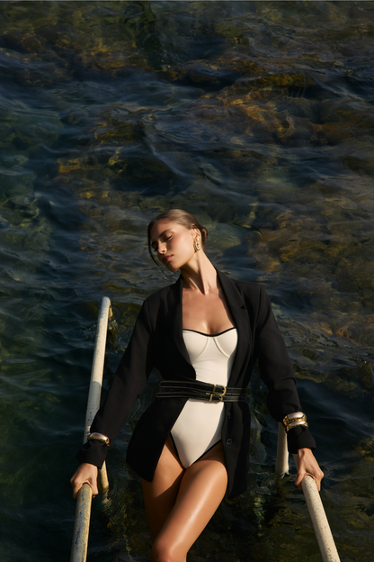 Sorrento Black - Double Sided Belt